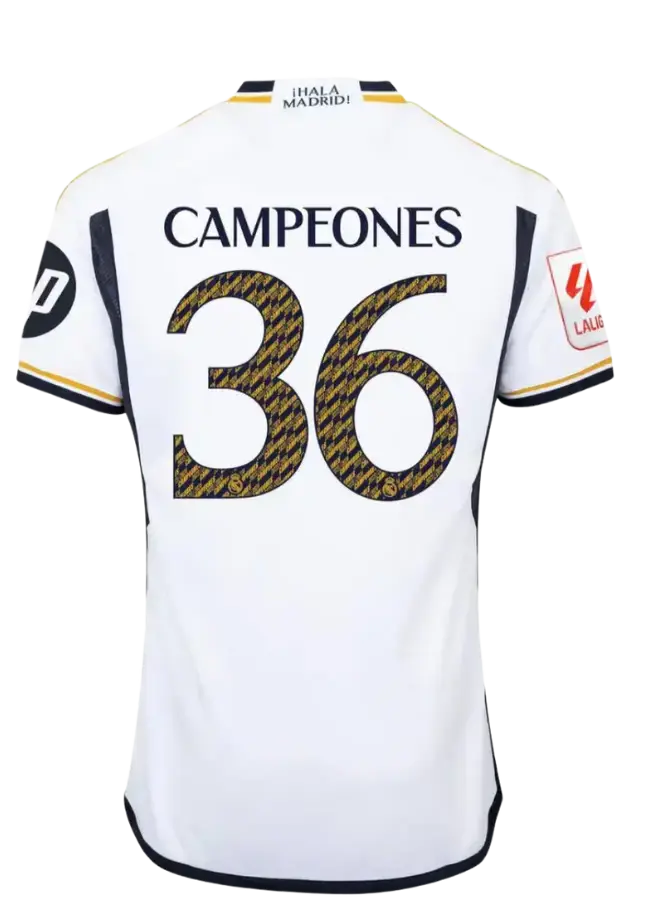 Camiseta Real Madrid (Especial 36º Campeonatos de La Liga)