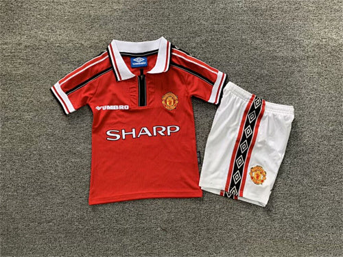98-99 Retro Infantil Manchester United