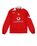 Camiseta Retro Manchester United 2004/06 Manga Larga