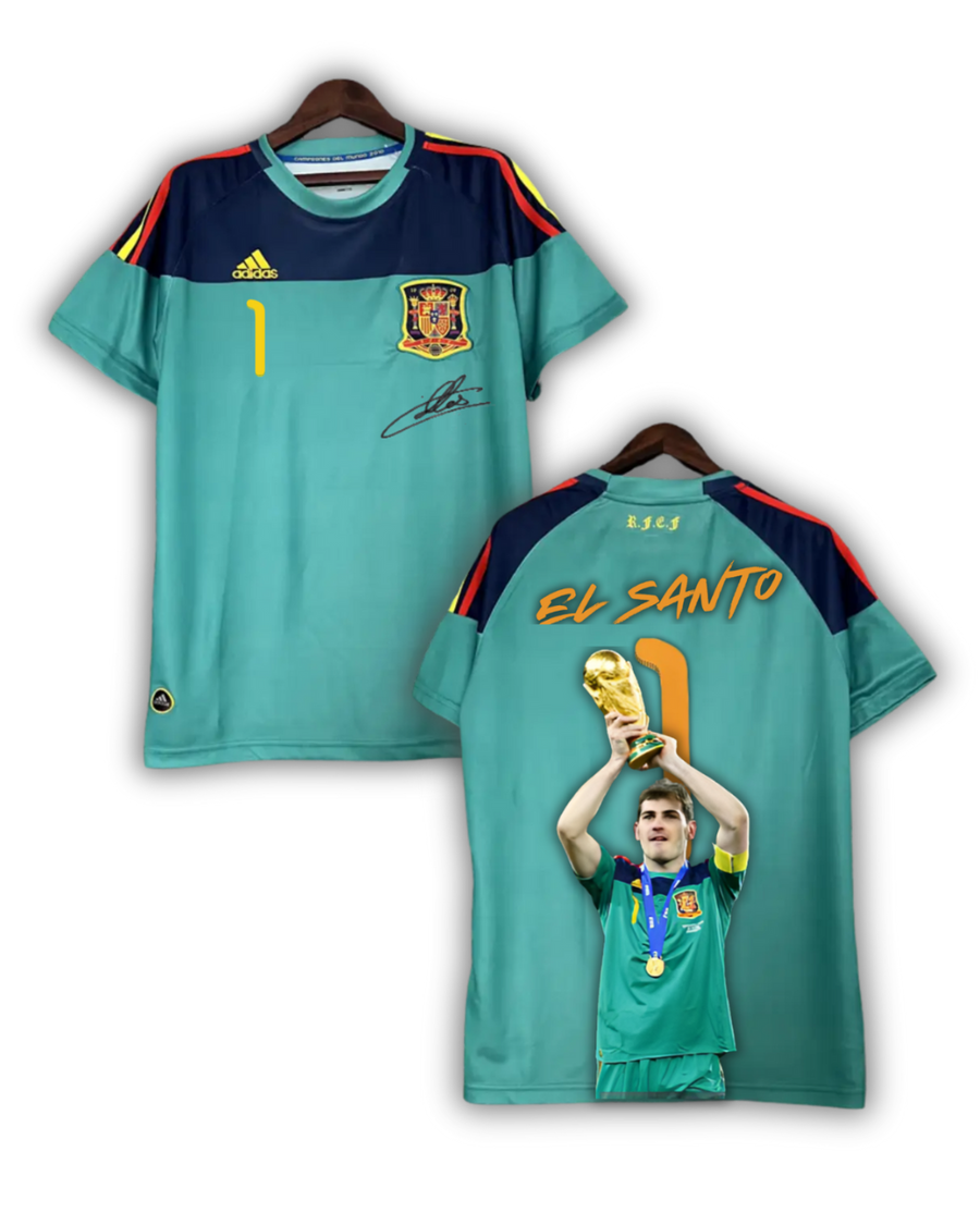 Camiseta Retro España x Iker Casillas – “El Santo” Special Edition