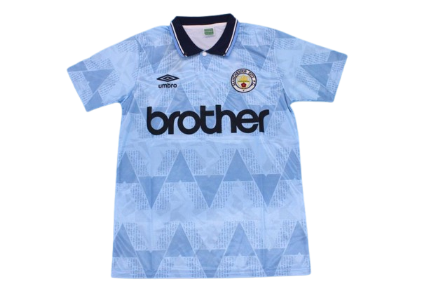 Camiseta Retro Manchester City 1988/90