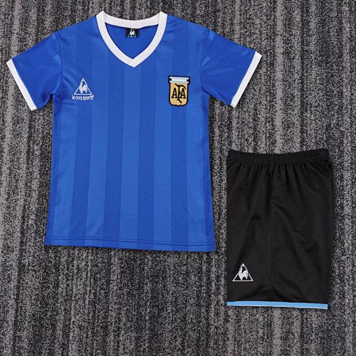 1986 Retro Infantil Argentina Visitante