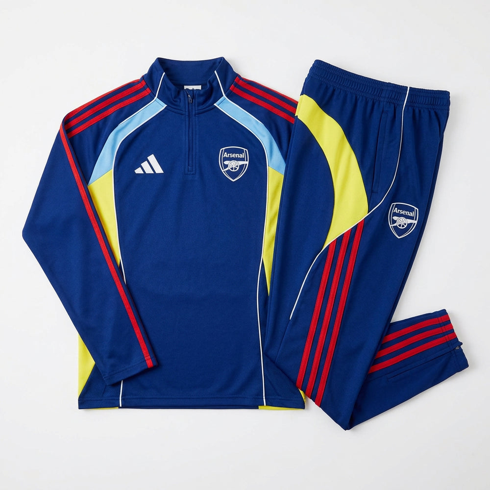 25-26 Infantil Conjunto de entrenamiento con media cremallera Arsenal （ ）