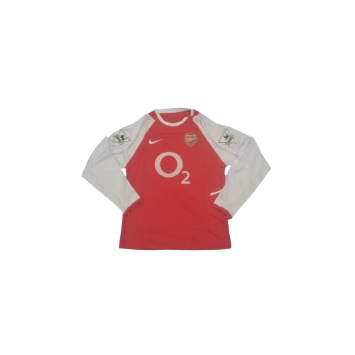 Camiseta Retro Arsenal Football Club 2003/04 Manga Larga
