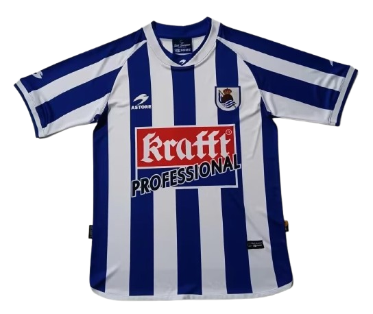 Camiseta Retro Real Sociedad de Fútbol 2002/03