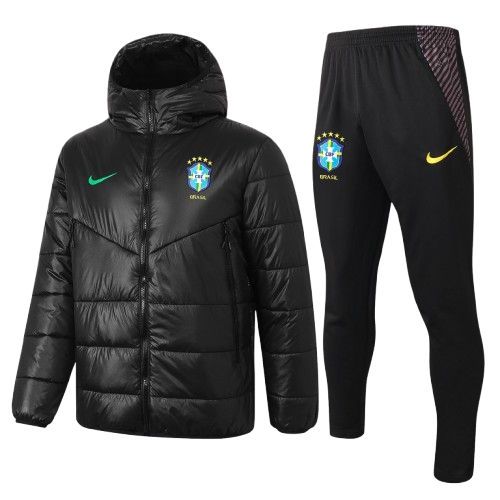 Chándal con Chaquetón Brasil | Full Black