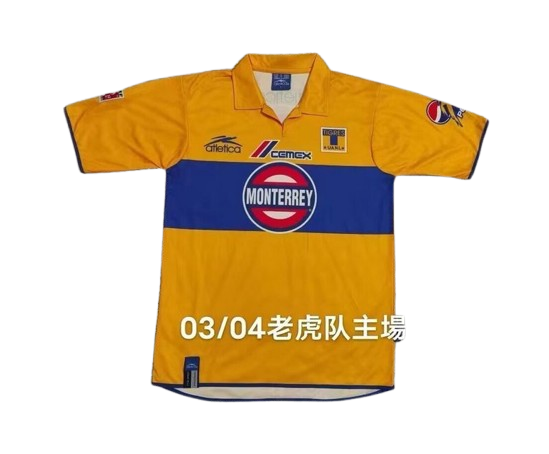 Camiseta Retro Club Tigres 2003/04