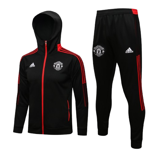 Chándal con Capucha Manchester United | Black Urban
