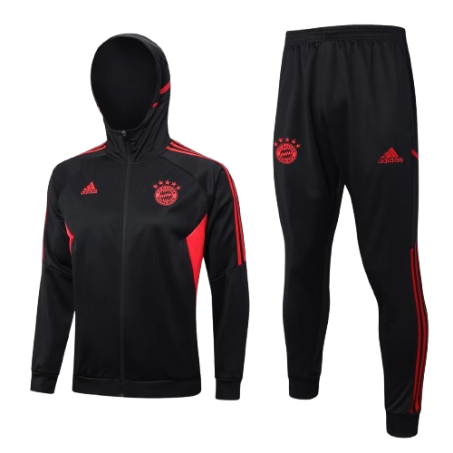 Chándal con Capucha Bayern Munich | Full Black