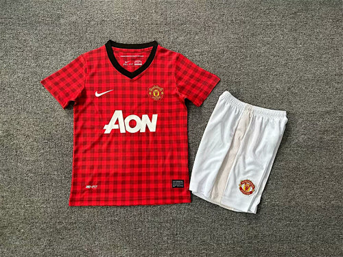 12-13 Retro Infantil Manchester United