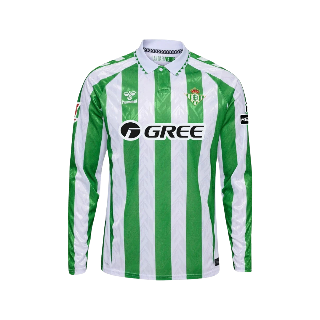 Camiseta Real Betis Balompié Manga Larga | Local