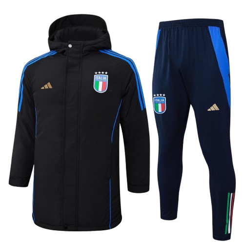 Chándal con Chaquetón Italia | Negro
