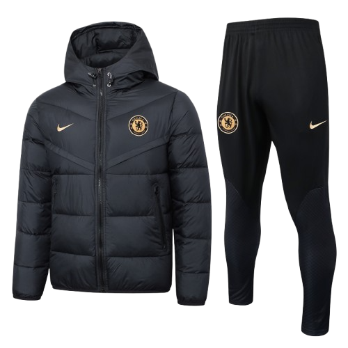 Chándal con Chaquetón Chelsea | Full Black