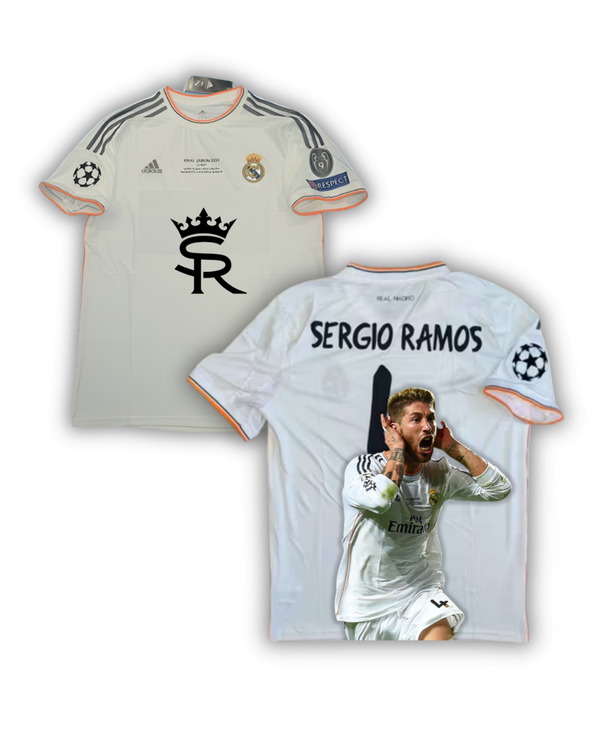 Camiseta Retro Real Madrid x Sergio Ramos – “SR Crown” Special Edition | La Décima