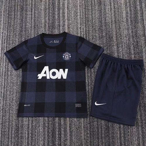 13-14 Retro Infantil Manchester United Visitante
