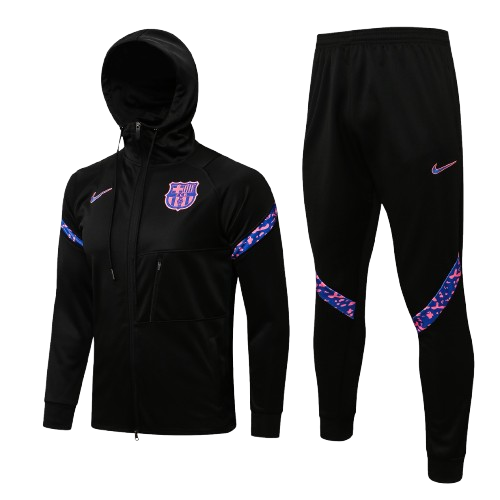 Chándal con Capucha FC Barcelona | Black Blue