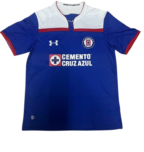Camiseta Retro Club de Fútbol Cruz Azul 2014/15
