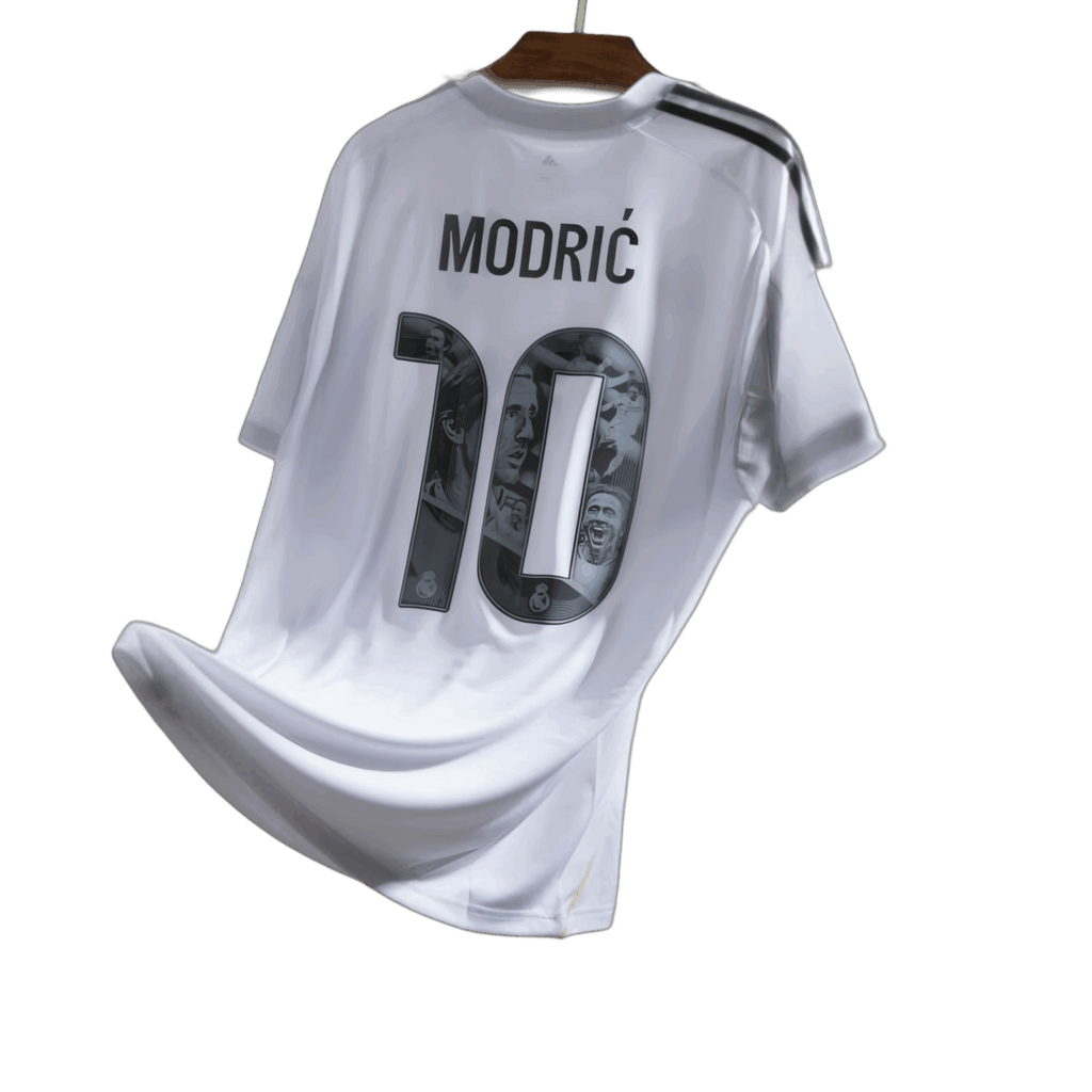 Camiseta Real Madrid 2025/26 ESPECIAL Luka Modric (Dorsal Incluido)