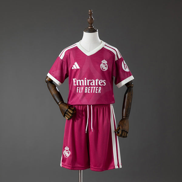 Camiseta Niño Tercera Equipación Rosa 26/27