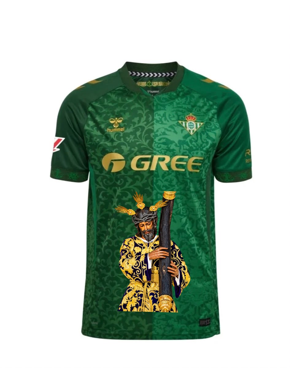 Cristo de los gitanos verde esperanza real Betis 2026/2027