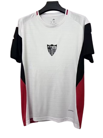 Camiseta Pre-Match | Sevilla Fútbol Club 2025/26 Blanca