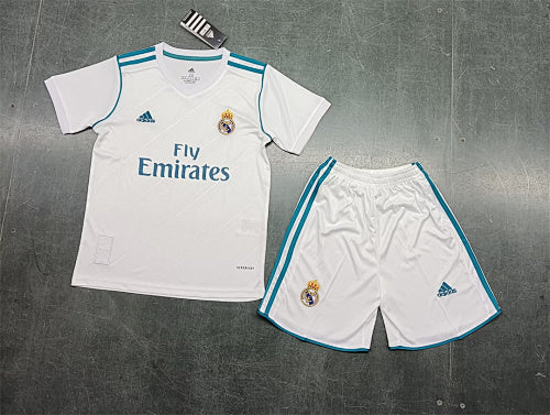 17-18 Retro Infantil Real Madrid Local