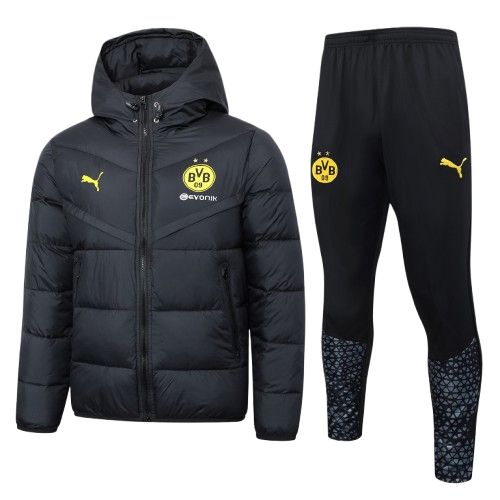 Chándal con Chaquetón Borussia Dortmund | Full Black