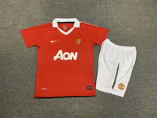10-11 Retro Infantil Manchester United