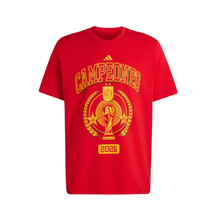 Camiseta Roja España | CAMPEONES ★★