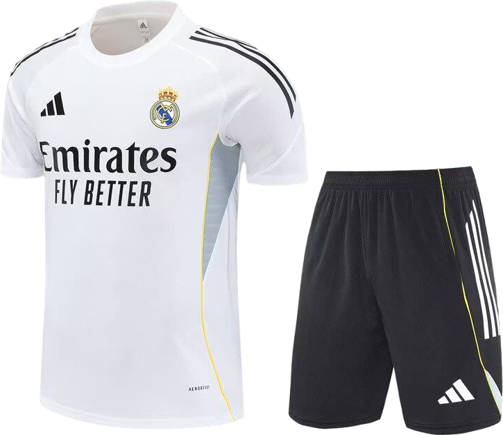Conjuntos de Entrenamiento Real Madrid 2025/26 | White