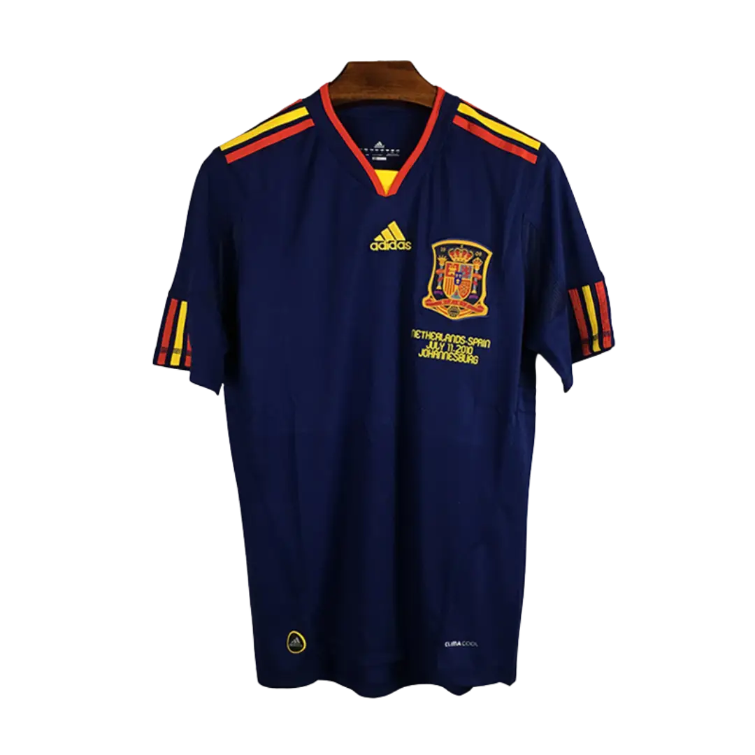 Camiseta Retro Selección España Sudáfrica 2010 | Visitante