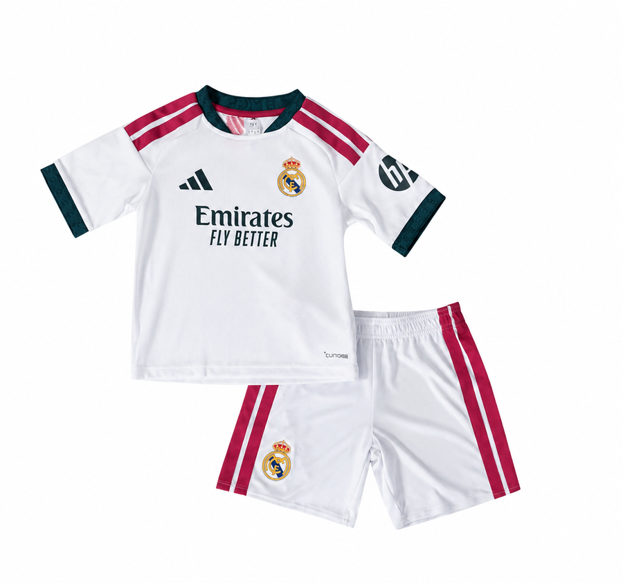 Conjunto adidas Real Madrid Primera Equipación 2026-2027 Niño