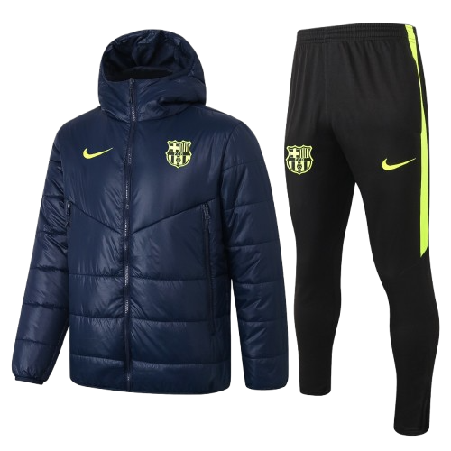 Chándal con Chaquetón FC Barcelona | Marino & Yellow
