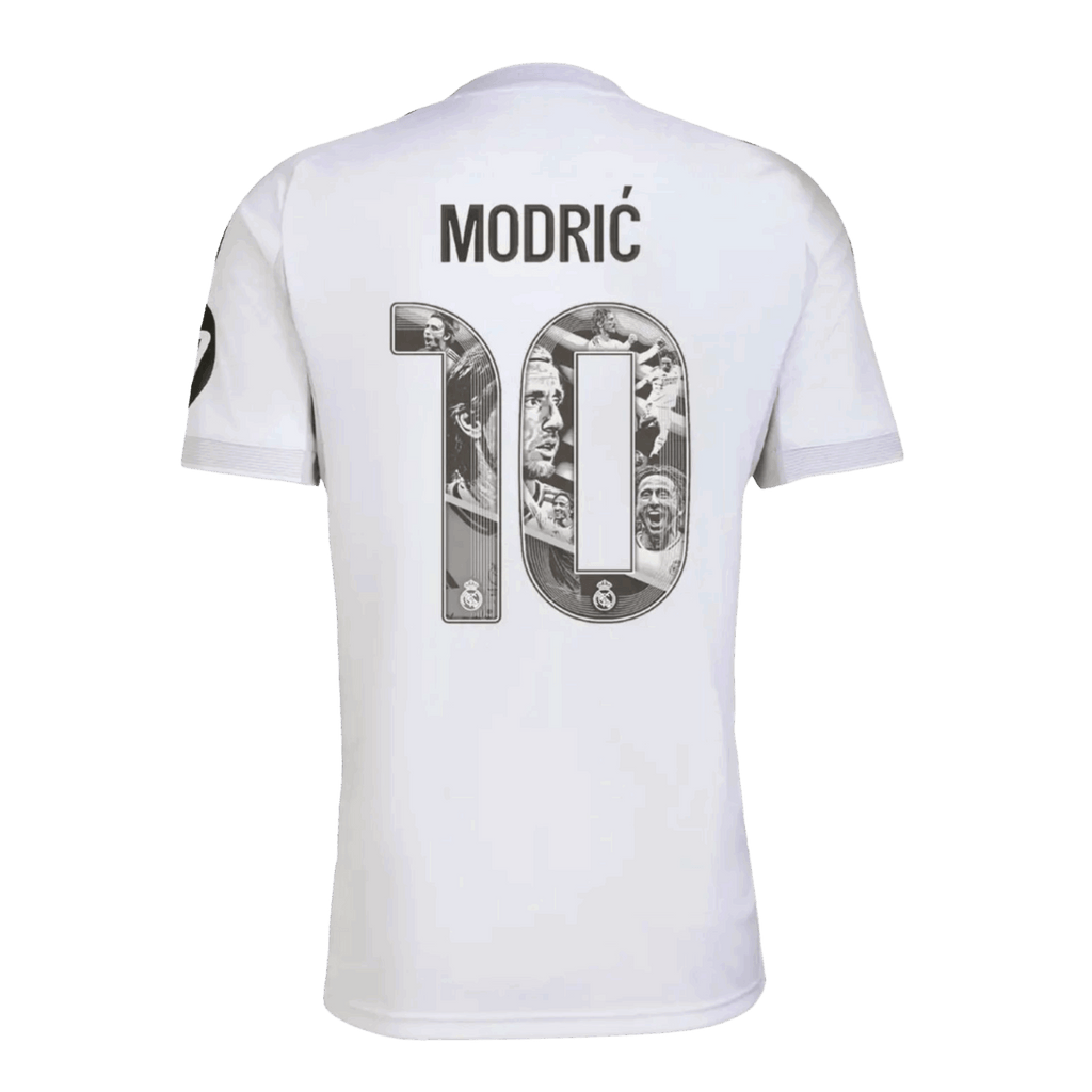Camiseta Real Madrid 2025/26 ESPECIAL Luka Modric (Dorsal Incluido)