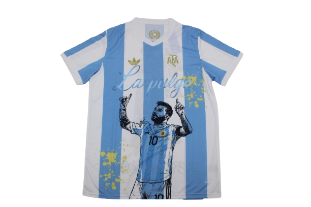 Camiseta Retro Argentina x «La Pulga» | Edición Especial