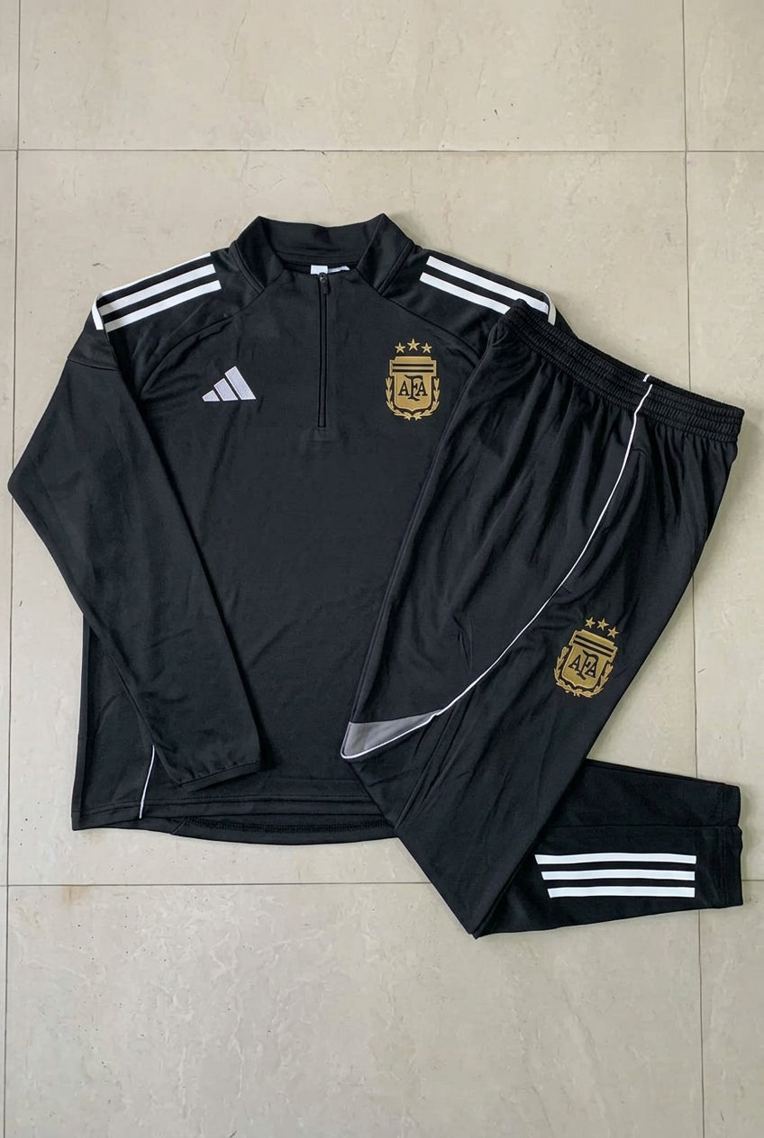 25-26 Infantil Conjunto de entrenamiento con media cremallera Argentina
