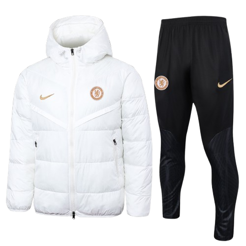 Chándal con Chaquetón Chelsea | White Details