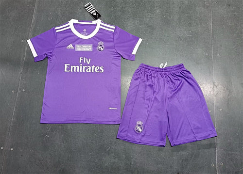 16-17 Retro Infantil Real Madrid Visitante