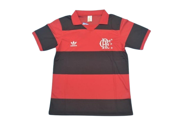 Camiseta Retro Clube de Regatas do Flamengo 1982/83