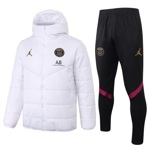 Chándal con Chaquetón Paris Saint-Germain | White