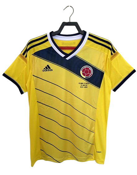 Camiseta Retro Colombia 2014