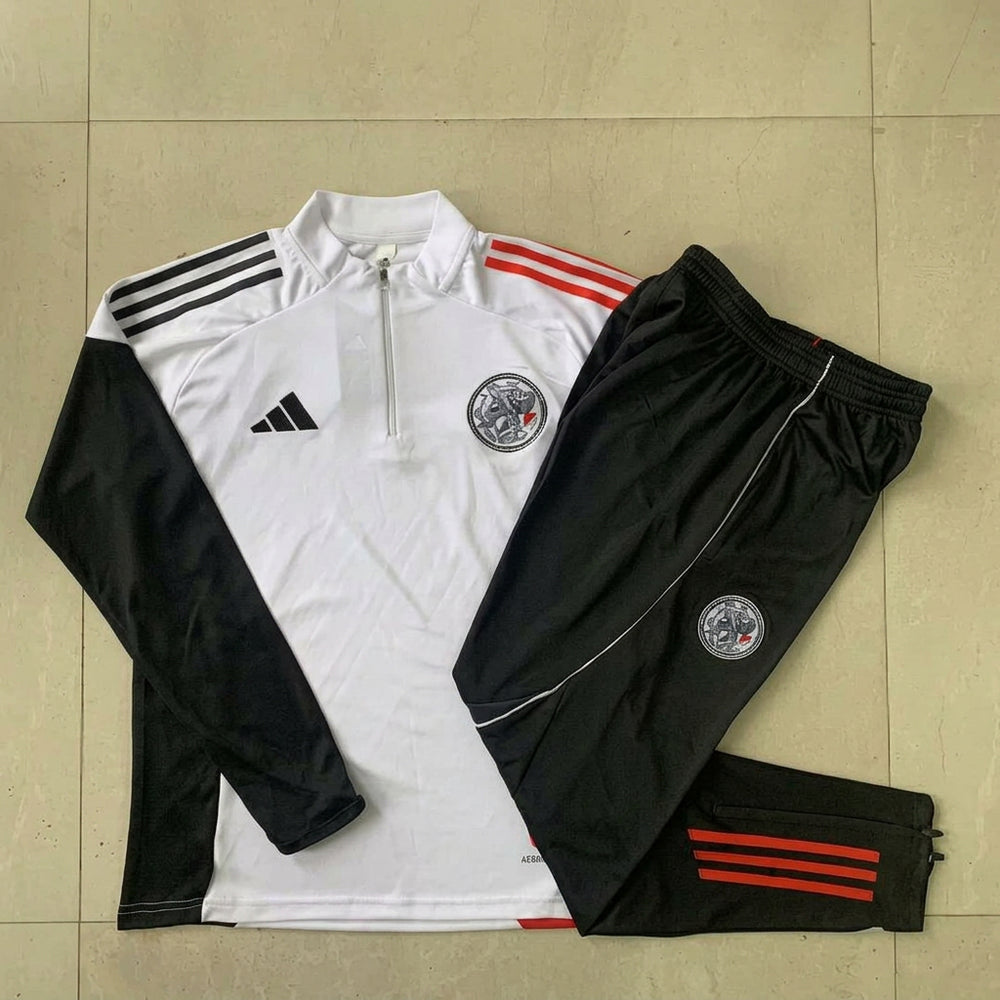 25-26 Infantil Conjunto de entrenamiento con media cremallera Ajax
