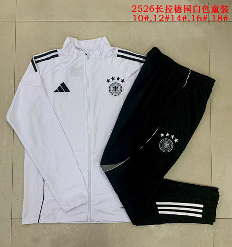 25-26 Infantil Conjunto de entrenamiento con cremallera completa Alemania