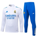 Chándal Real Madrid | Blue & White Media Cremallera