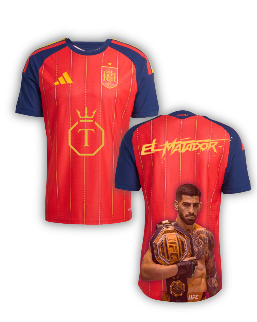 Camiseta España x Ilia Topuria – “El Matador” Special Edition