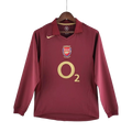 Camiseta Retro Arsenal Football Club 2005/06 Manga Larga