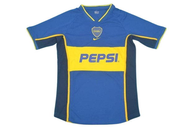Camiseta Retro Boca Juniors 2002/03