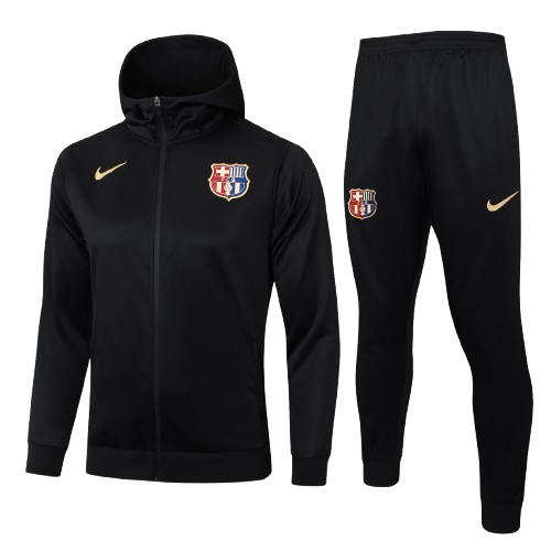 Chándal con Capucha FC Barcelona | Full Negro