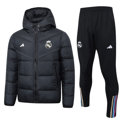 Chándal con Chaquetón Real Madrid | Black Details