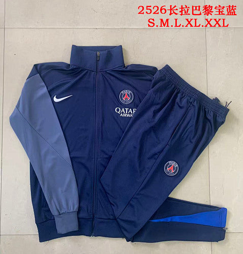25-26 Infantil Conjunto de entrenamiento con cremallera completa Paris